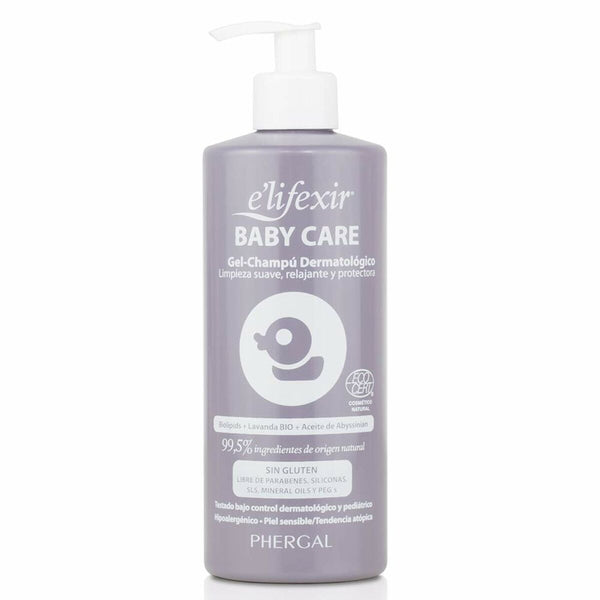 2-i-1 Gel och schampo Elifexir Eco Baby Care 500 ml-Bebis, Hygien och vård-Elifexir-peaceofhome.se