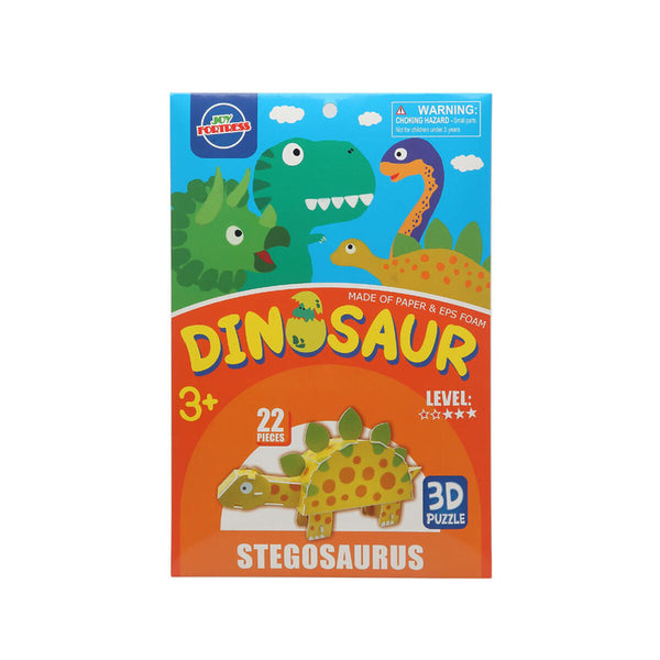 3D-pussel Stegosaurus Dinosaurier-Leksaker och spel, Pussel och hjärngrupper-BigBuy Fun-peaceofhome.se