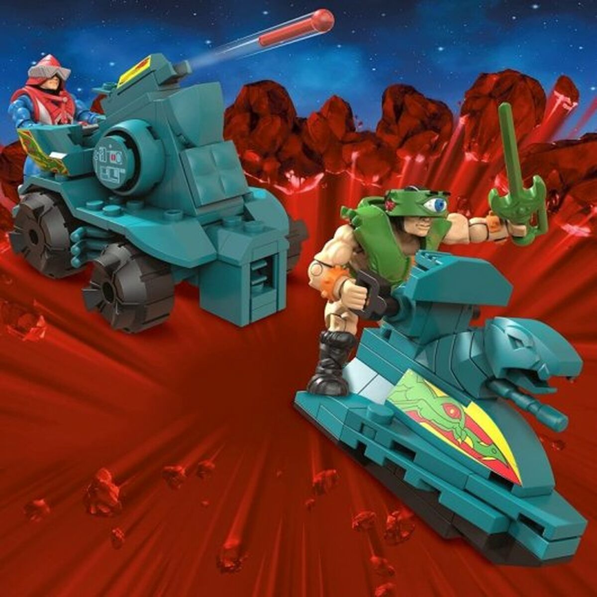 Actionfigurer Mattel Battle Ram-Leksaker och spel, Dockor och actionfigurer-Mattel-peaceofhome.se
