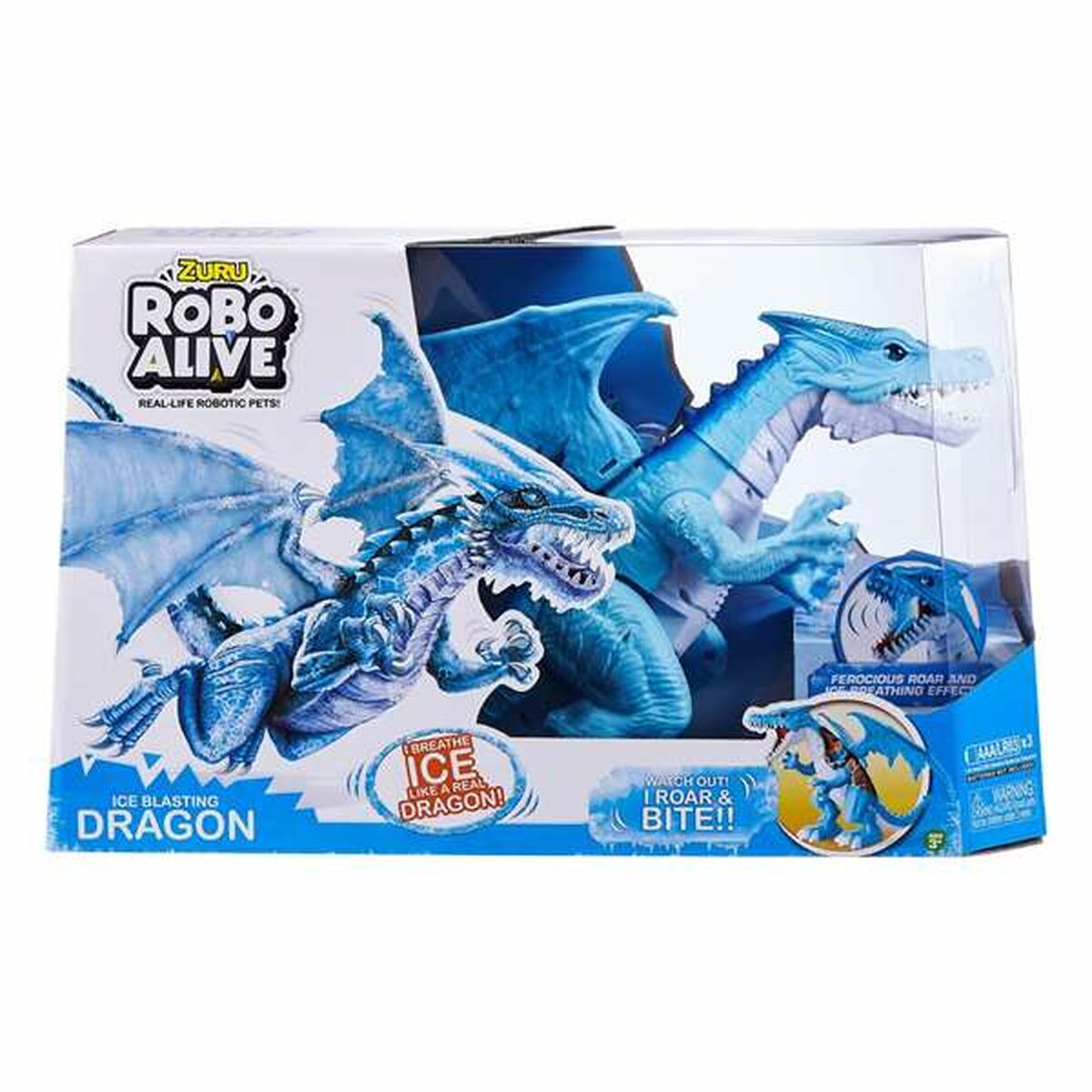 Actionfigurer Robo Alive Ferocius Roaring Dragon-Leksaker och spel, Dockor och actionfigurer-BigBuy Fun-peaceofhome.se