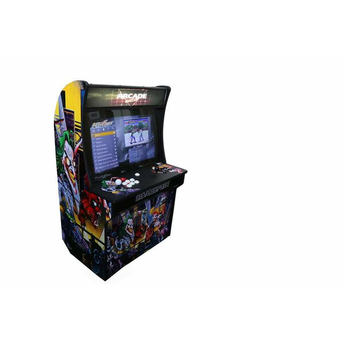 Arkadmaskin Gotham 26" 128 x 71 x 58 cm Retro-Leksaker och spel, Spel och tillbehör-BigBuy Fun-peaceofhome.se