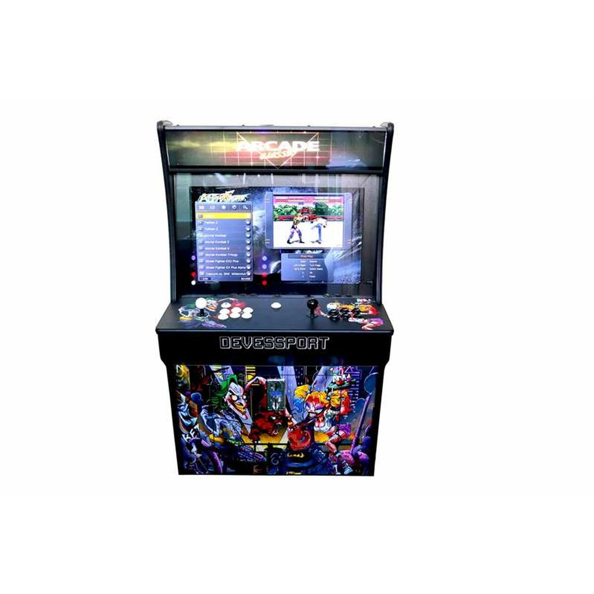 Arkadmaskin Gotham 26" 128 x 71 x 58 cm Retro-Leksaker och spel, Spel och tillbehör-BigBuy Fun-peaceofhome.se