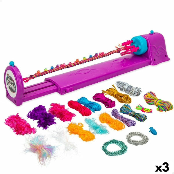 Armbandssats Cra-Z-Art SHIMMER N SPARKLE MAKE YOUR BRACELET Plast 40 x 7 x 8,5 cm (3 antal)-Leksaker och spel, Kreativa aktiviteter-Cra-Z-Art-peaceofhome.se