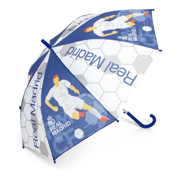Automatiskt paraply Real Madrid C.F. Blå Vit