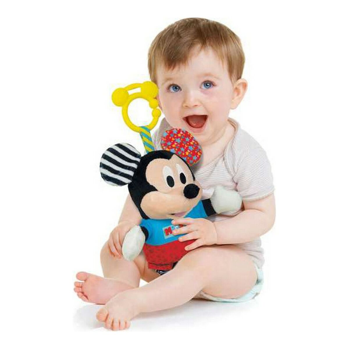 Bitskallra Mickey Mouse 17165.1 18 x 28 x 11 cm-Bebis, Leksaker för småbarn-Mickey Mouse-peaceofhome.se