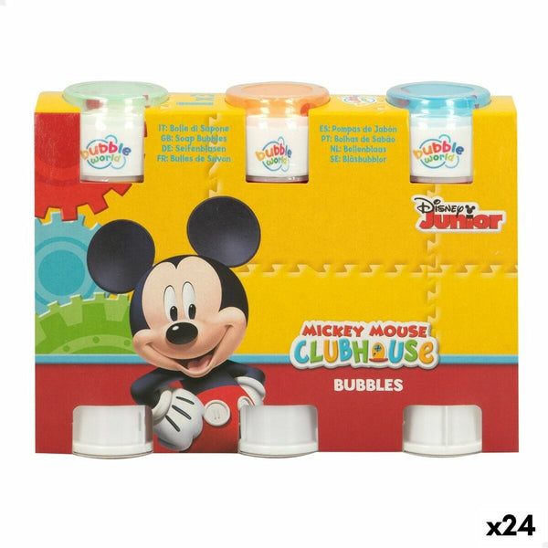 Bubble blower set Mickey Mouse 3 Delar 60 ml (24 antal)-Leksaker och spel, Sport och utomhus-Mickey Mouse-peaceofhome.se