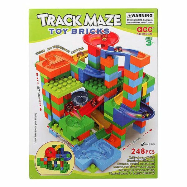 Byggklossespel Track Maze 118056 (248 pcs)-Leksaker och spel-BigBuy Fun-peaceofhome.se