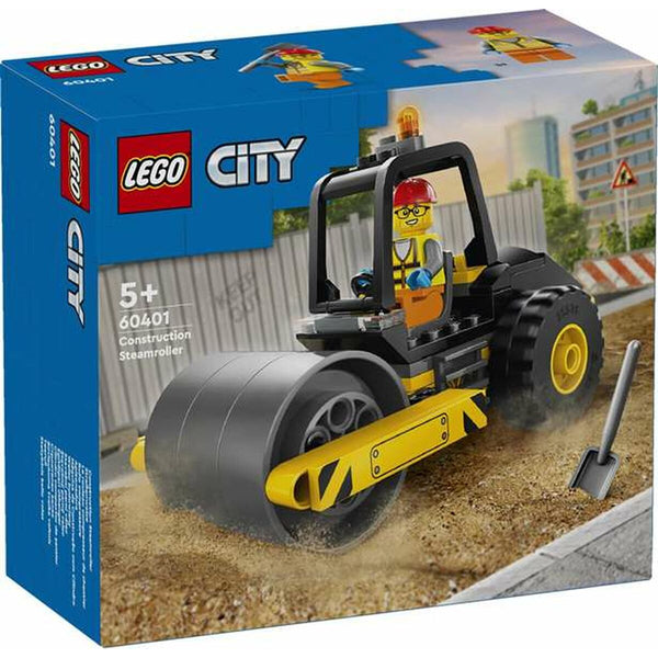 Byggsats Lego 60401 - Construction Steamroller 78 Delar-Leksaker och spel-Lego-peaceofhome.se