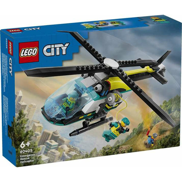 Byggsats Lego 60405 - Emergency Rescue Helicopter 226 Delar-Leksaker och spel-Lego-peaceofhome.se