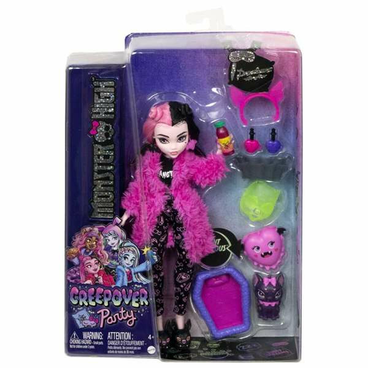 Docka Monster High Creepover Party-Leksaker och spel, Dockor och tillbehör-Monster High-peaceofhome.se