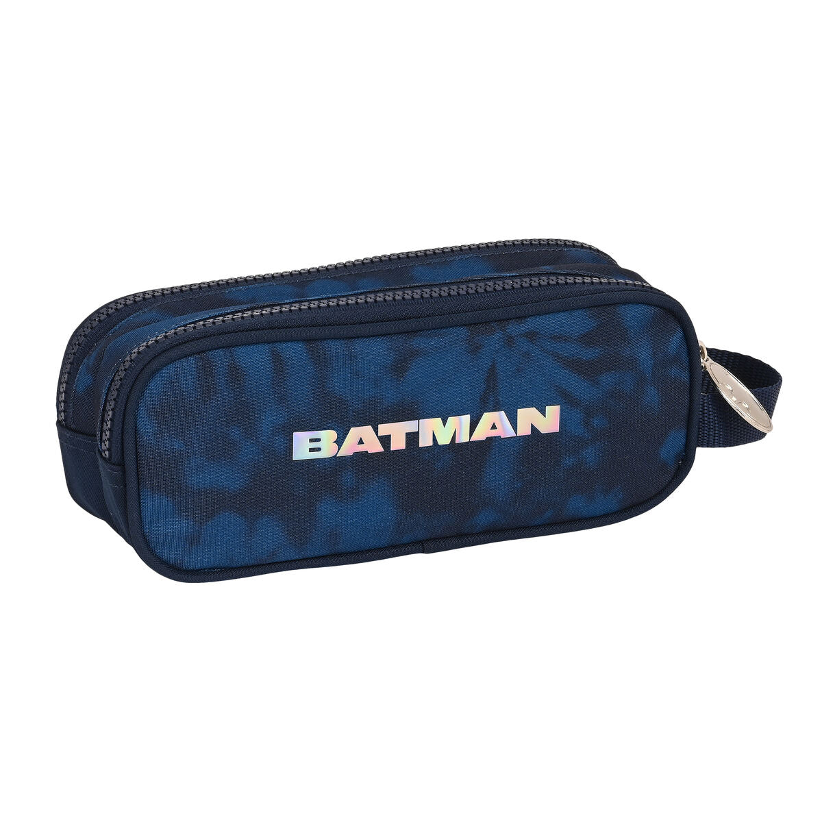 Dubbel bär-allt Batman Legendary Marinblå 21 x 8 x 6 cm-Kontor och Kontorsmaterial, Skol- och utbildningsmaterial-Batman-peaceofhome.se