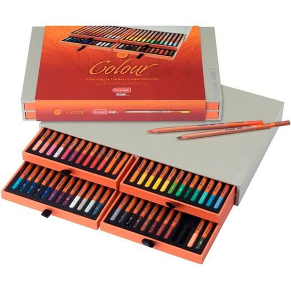 Färgpennor Bruynzeel Design Box 48 Delar Multicolour-Kontor och Kontorsmaterial, konst och hantverk-Bruynzeel-peaceofhome.se
