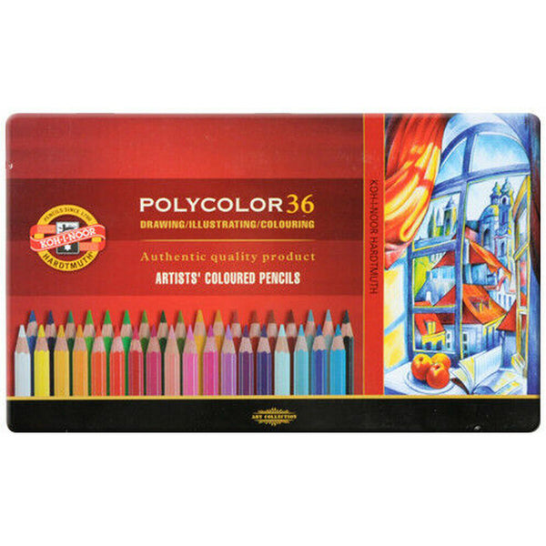 Färgpennor Michel Polycolor 36 Delar Multicolour-Kontor och Kontorsmaterial, konst och hantverk-Michel-peaceofhome.se