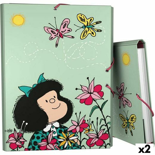 Folder Mafalda A4 (2 antal)-Kontor och Kontorsmaterial, Kontorsmaterial-Mafalda-peaceofhome.se