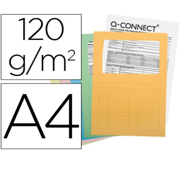 Folder Q-Connect KF15249 Folder A4 Transparent (25 antal)-Kontor och Kontorsmaterial, Kontorsmaterial-Q-Connect-peaceofhome.se