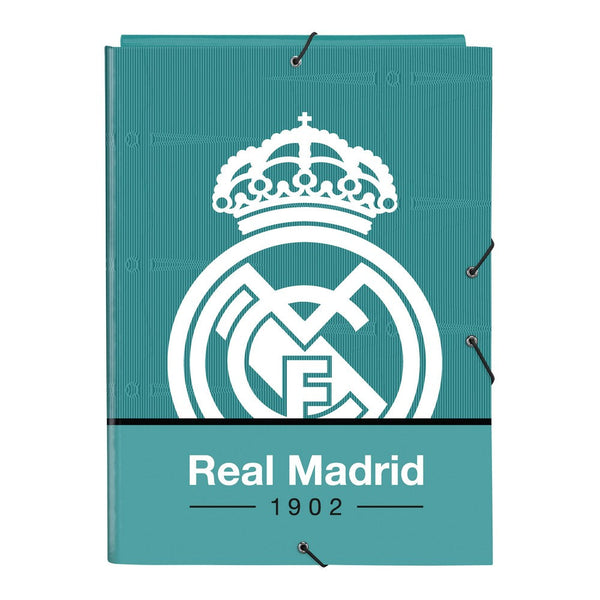 Folder Real Madrid C.F. Vit A4-Kontor och Kontorsmaterial, Kontorsmaterial-Real Madrid C.F.-peaceofhome.se
