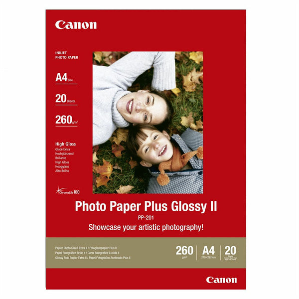 Fotopapper Blankt Canon 2311B019 A4-Kontor och Kontorsmaterial, Pappersprodukter för kontoret-Canon-peaceofhome.se