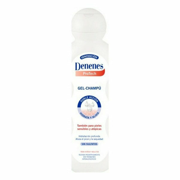 Gel och schampo för barn med atopisk hud Denenes Protech (600 ml) 600 ml-Bebis, Hygien och vård-Denenes-peaceofhome.se
