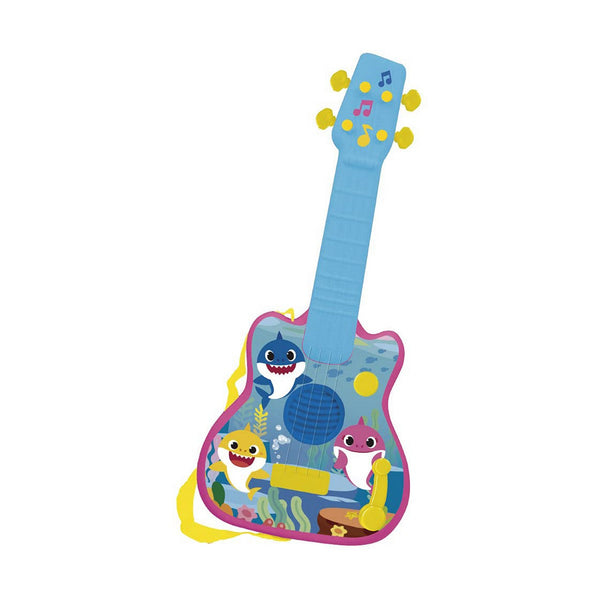 Gitarr för barn Baby Shark Blå Baby Shark-Leksaker och spel, Barns Musikinstrument-Baby Shark-peaceofhome.se