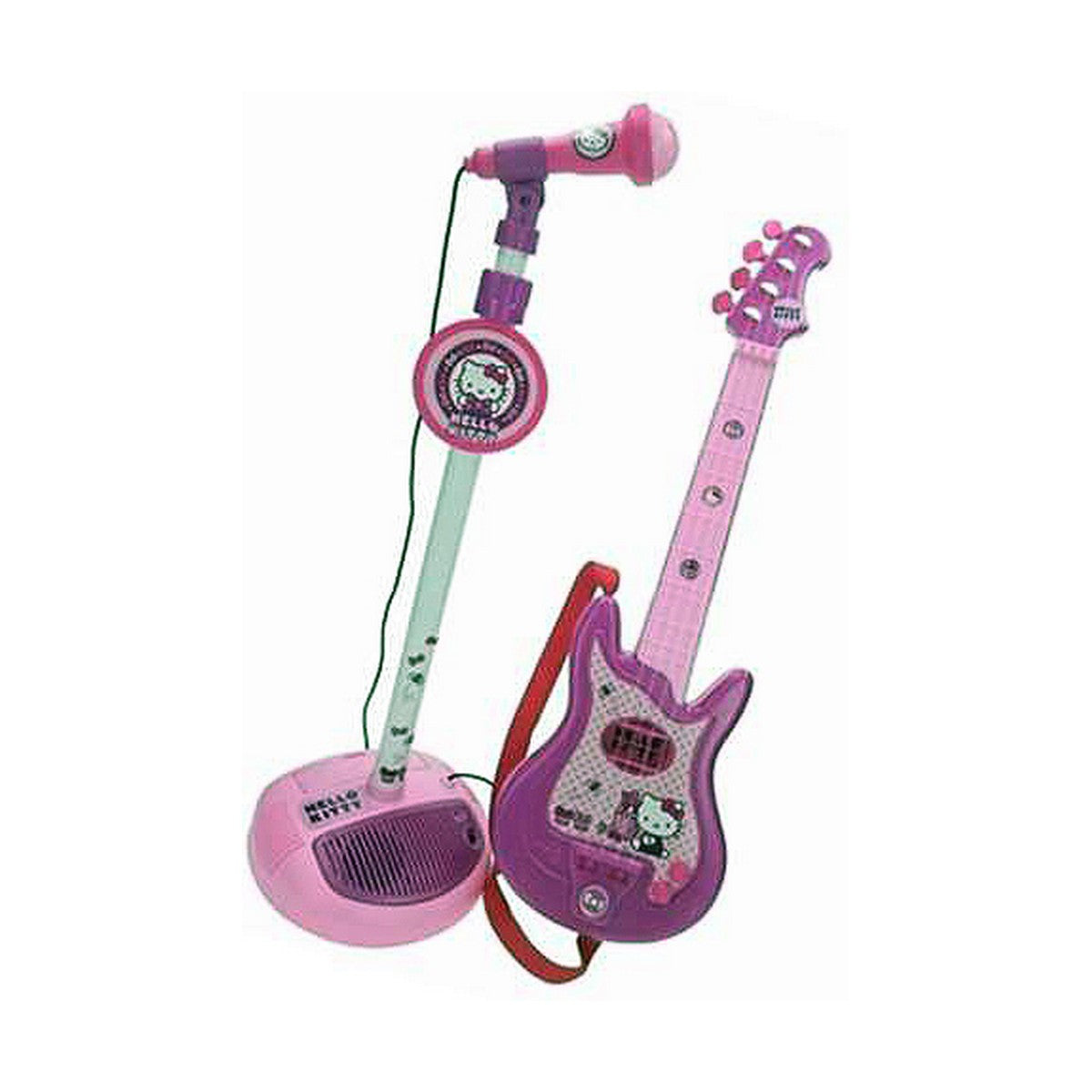 Gitarr för barn Hello Kitty Mikrofon-Leksaker och spel, Barns Musikinstrument-Hello Kitty-peaceofhome.se