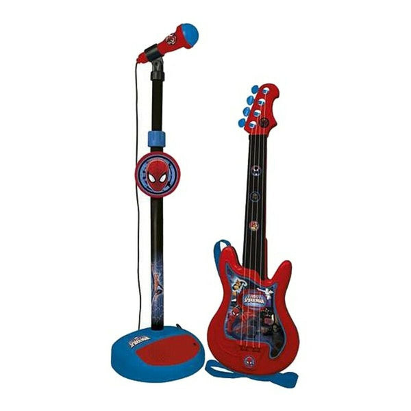 Gitarr för barn Spiderman Spider-Man-Leksaker och spel, Barns Musikinstrument-Spider-Man-peaceofhome.se