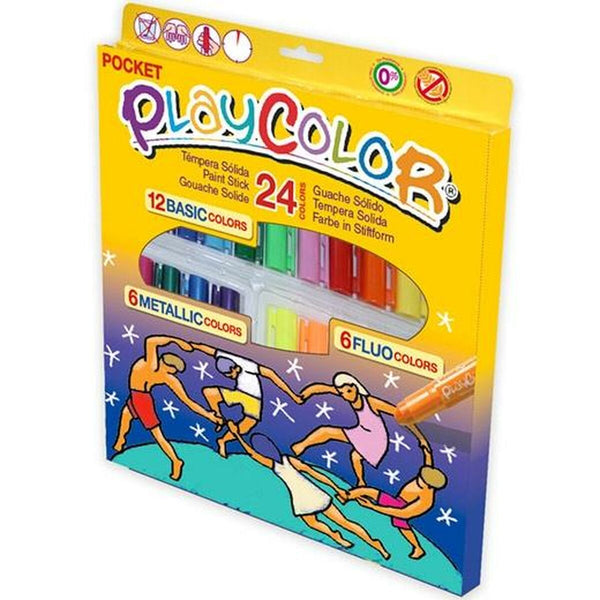 Gouache Playcolor Multicolour-Kontor och Kontorsmaterial, konst och hantverk-Playcolor-peaceofhome.se