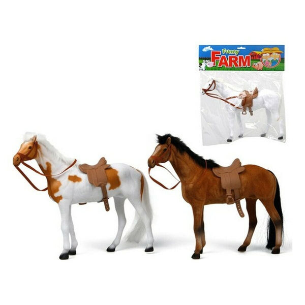 Häst Funny Farm 33 x 40 cm-Leksaker och spel, Dockor och actionfigurer-BigBuy Fun-peaceofhome.se