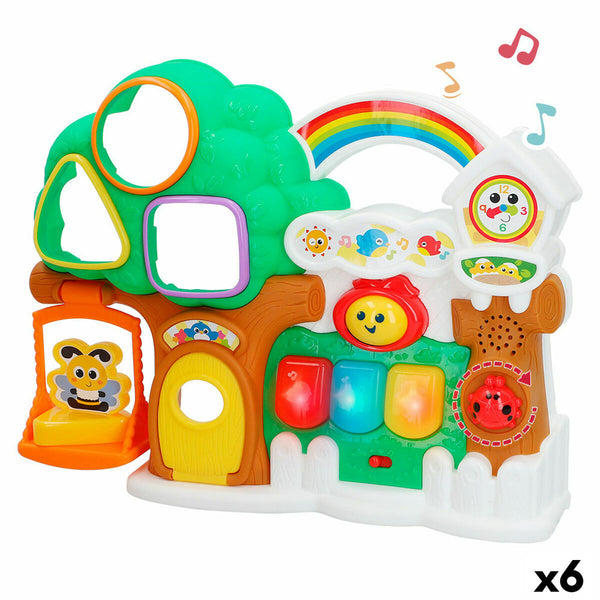 Interaktiv leksak för småbarn Winfun Hus 32 x 24,5 x 7 cm (6 antal)-Bebis, Leksaker för småbarn-Winfun-peaceofhome.se