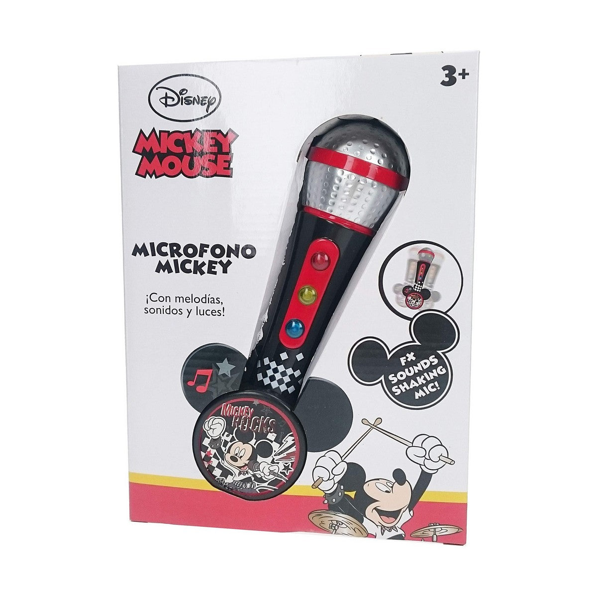 Karaoke Mikrofon Reig Mickey Mouse-Leksaker och spel, Barns Musikinstrument-Mickey Mouse-peaceofhome.se
