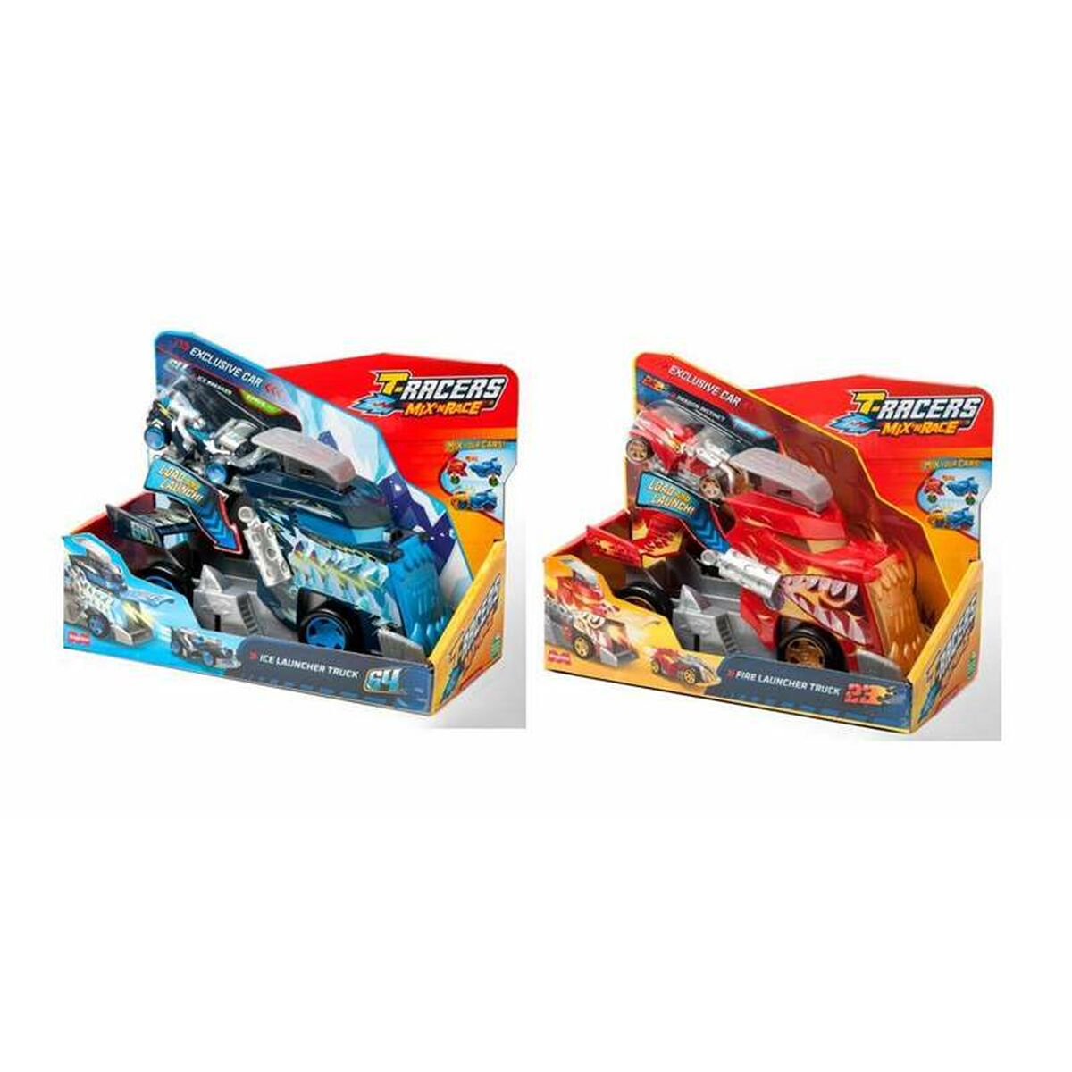 Kastare Magicbox Launcher Truck T-Racers Mix 'N Race 10 x 16,8 x 22,5 cm Bil-Leksaker och spel, Fordon-Magicbox Toys-peaceofhome.se