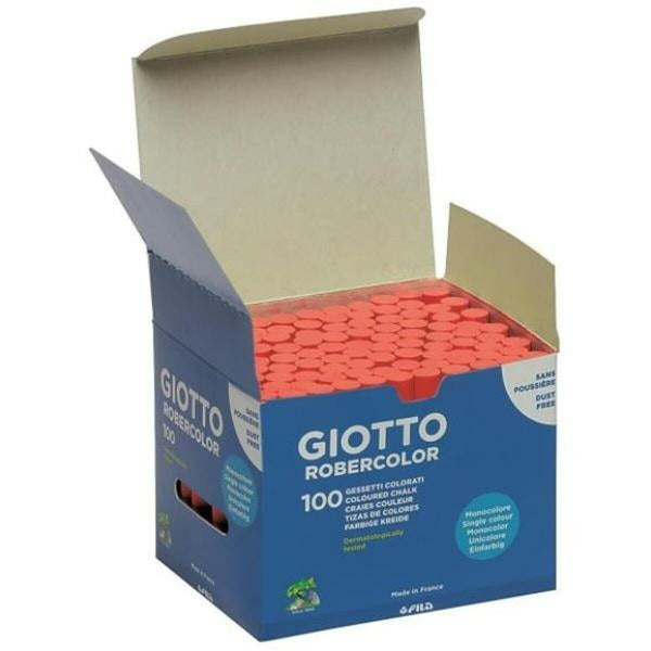 Kritor Giotto Robercolor Röd 100 Delar-Kontor och Kontorsmaterial, Kulspetspennor, pennor och skrivverktyg-Giotto-peaceofhome.se