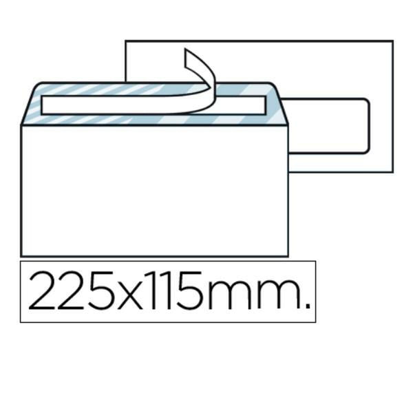 Kuvert Liderpapel SB07 Vit Papper 115 x 225 mm (500 antal)-Kontor och Kontorsmaterial, Kuvert och posttillbehör-Liderpapel-peaceofhome.se