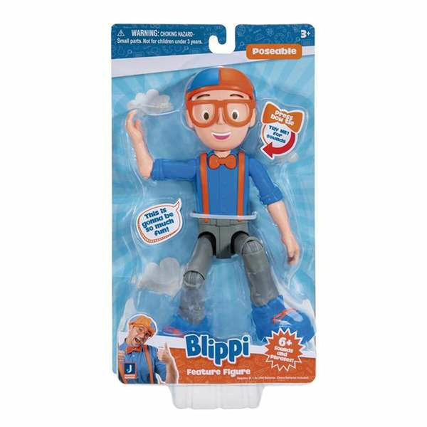 Ledad figur Blippi 30 cm-Leksaker och spel, Dockor och actionfigurer-BigBuy Fun-peaceofhome.se