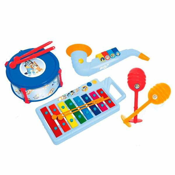 Leksak musikinstrument set Bluey 9 Delar-Leksaker och spel, Barns Musikinstrument-Bluey-peaceofhome.se