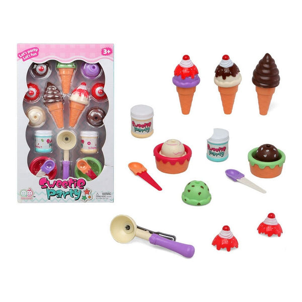 Leksakspaket Ice Cream Sweetie Party (40 x 24 cm)-Leksaker och spel, Imitera spel-BigBuy Fun-peaceofhome.se
