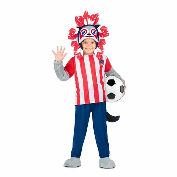 Maskeraddräkt för barn Atlético Madrid 5 Delar American Indian-Leksaker och spel, Fancy klänning och accessoarer-Atlético Madrid-peaceofhome.se