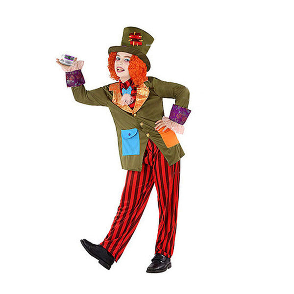 Maskeraddräkt för barn Galen hattmakare (4 Pcs)-Leksaker och spel, Fancy klänning och accessoarer-BigBuy Carnival-peaceofhome.se