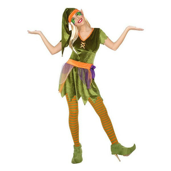 Maskeraddräkt vuxna Grön Fantasi (3 Delar)-Leksaker och spel, Fancy klänning och accessoarer-BigBuy Carnival-peaceofhome.se