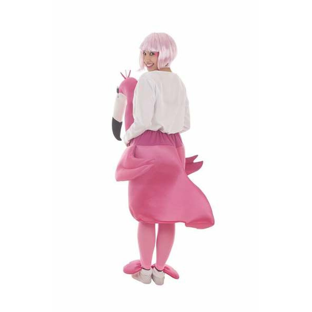 Maskeraddräkt vuxna Rosa flamingo-Leksaker och spel, Fancy klänning och accessoarer-BigBuy Carnival-peaceofhome.se
