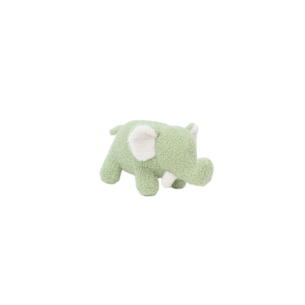 Mjukisleksak Crochetts Bebe Grön Elefant 27 x 13 x 11 cm