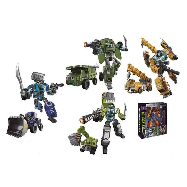 Omvandlingsbar superrobot Lastbil Kran 23,5 x 8 x 26,5 cm-Leksaker och spel, Fordon-BigBuy Fun-peaceofhome.se