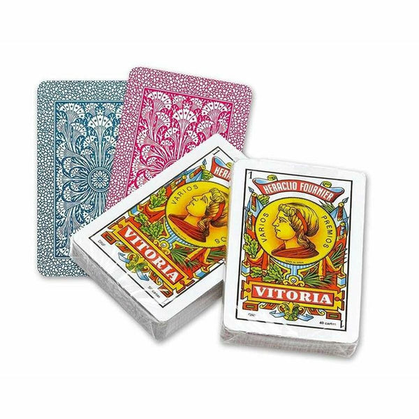 Paket med spanska spelkort (40 kort) Fournier Nº12-Leksaker och spel, Spel och tillbehör-Fournier-peaceofhome.se