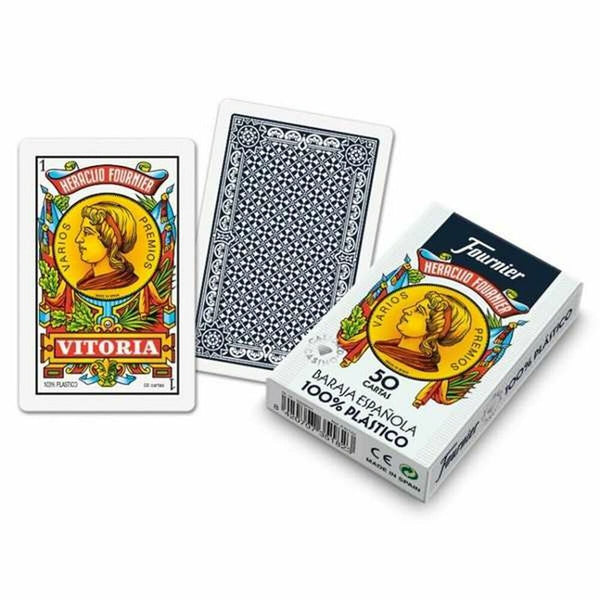 Paket med spanska spelkort (50 kort) Fournier-Leksaker och spel, Spel och tillbehör-Fournier-peaceofhome.se