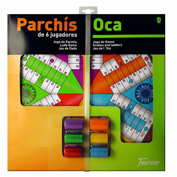Parchís och Oca Board Fournier 40 x 40 cm-Leksaker och spel, Spel och tillbehör-Fournier-peaceofhome.se