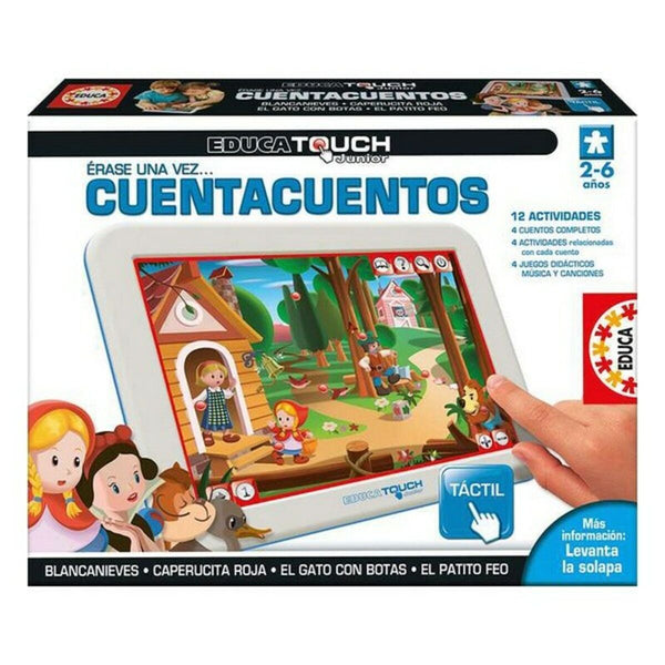 Pedagogisk tablet Cuentacuentos Touch Educa (ES)-Leksaker och spel, Elektroniska leksaker-Educa-peaceofhome.se