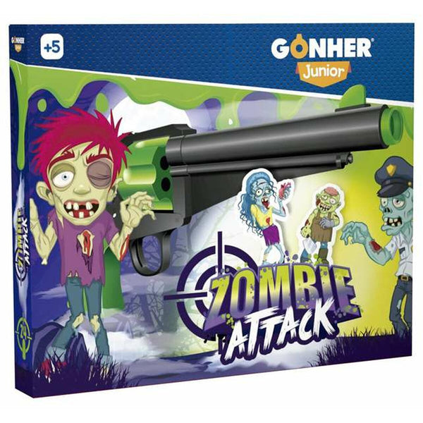 Pistol med Pilar Gonher Zombie Attack-Leksaker och spel, Sport och utomhus-Gonher-peaceofhome.se