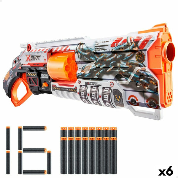 Pistol med Pilar Zuru X-Shot Skins Lock Blaster-Leksaker och spel, Sport och utomhus-Zuru-peaceofhome.se