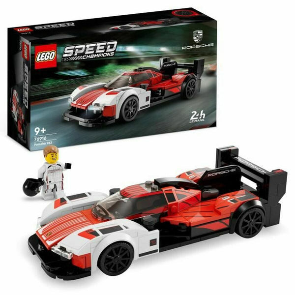 Playset Lego 76916 Speed Champions: Porsche 963-Leksaker och spel, Dockor och actionfigurer-Lego-peaceofhome.se