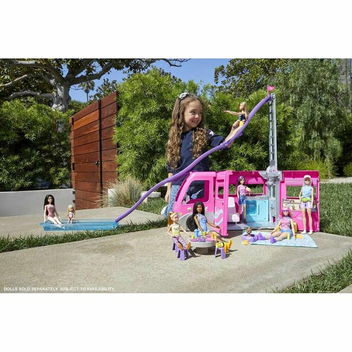 Playset Mattel Barbie Dreamcamper 2022-Leksaker och spel, Dockor och actionfigurer-Barbie-peaceofhome.se