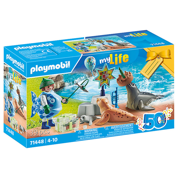 Playset Playmobil Vattumannen 39 Delar-Leksaker och spel, Dockor och actionfigurer-Playmobil-peaceofhome.se